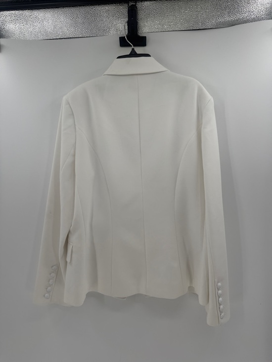 L'AGENCE Kenzie Double Breasted Blazer - White - 12 - New with tags - Picture 10 of 12